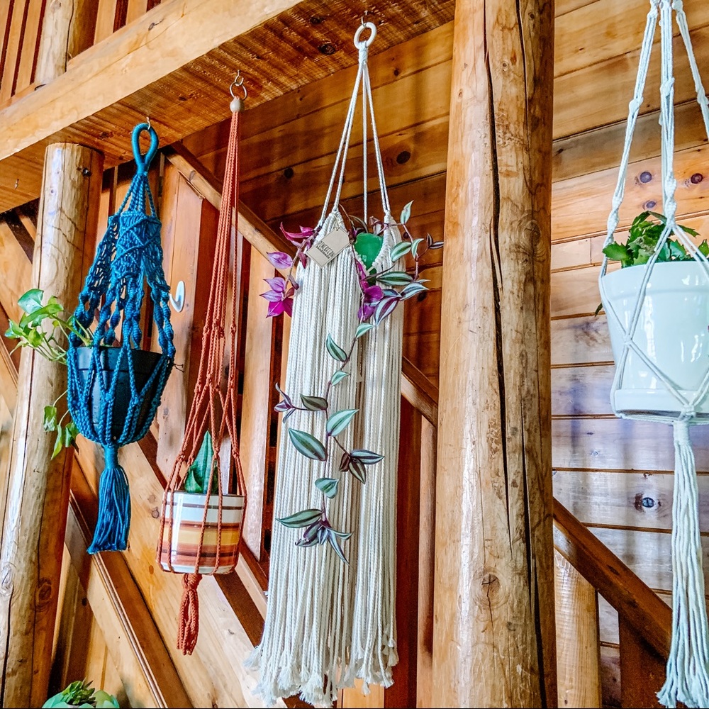 Cotton Macrame Plant 🪴 Hanger
